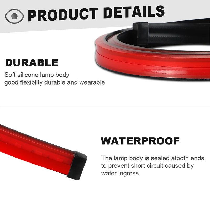 Стоп сигнал поворотный Универсальный 90 см 100 см|Сигнальная лампа| |