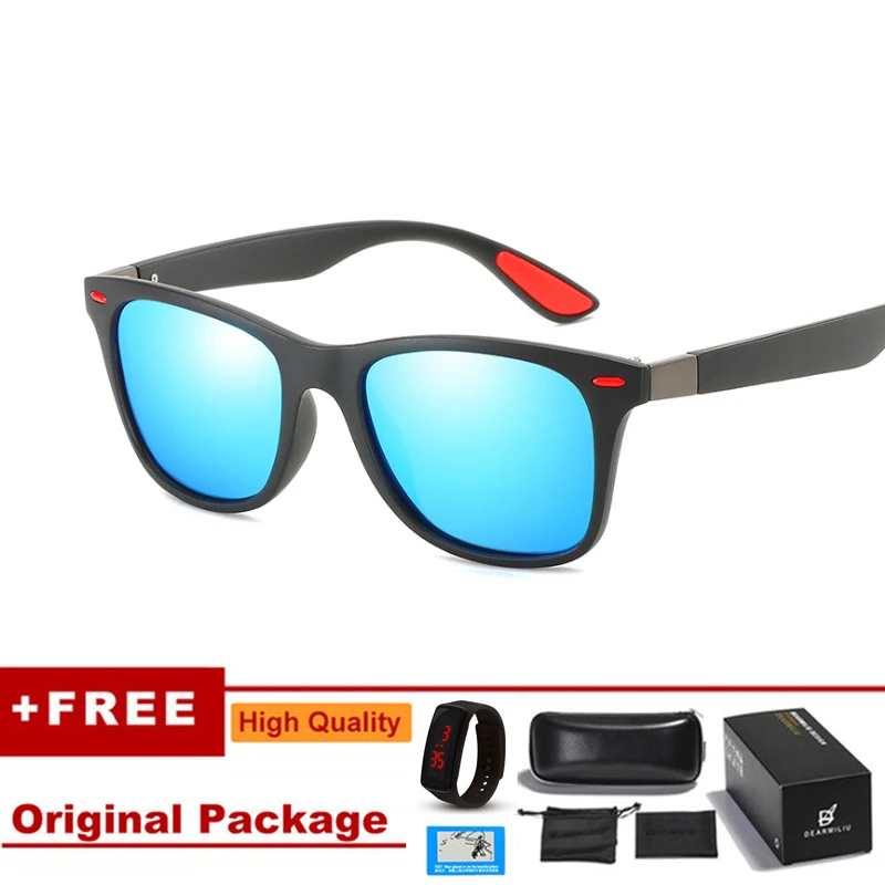 Поляризованные солнцезащитные очки для мужчин и женщин классические винтажные