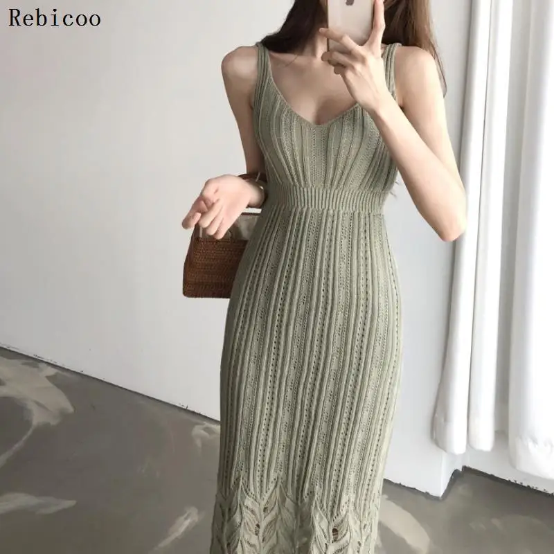 Женские длинные платья без рукавов с открытой спиной сексуальное Облегающее