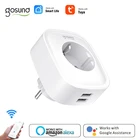 Wi-Fi Smart Plug 16A EU адаптер голос Управление Мощность монитор розетки, таймер разъем для Alexa Google Home Gosund Tuya Smartlife с приложением