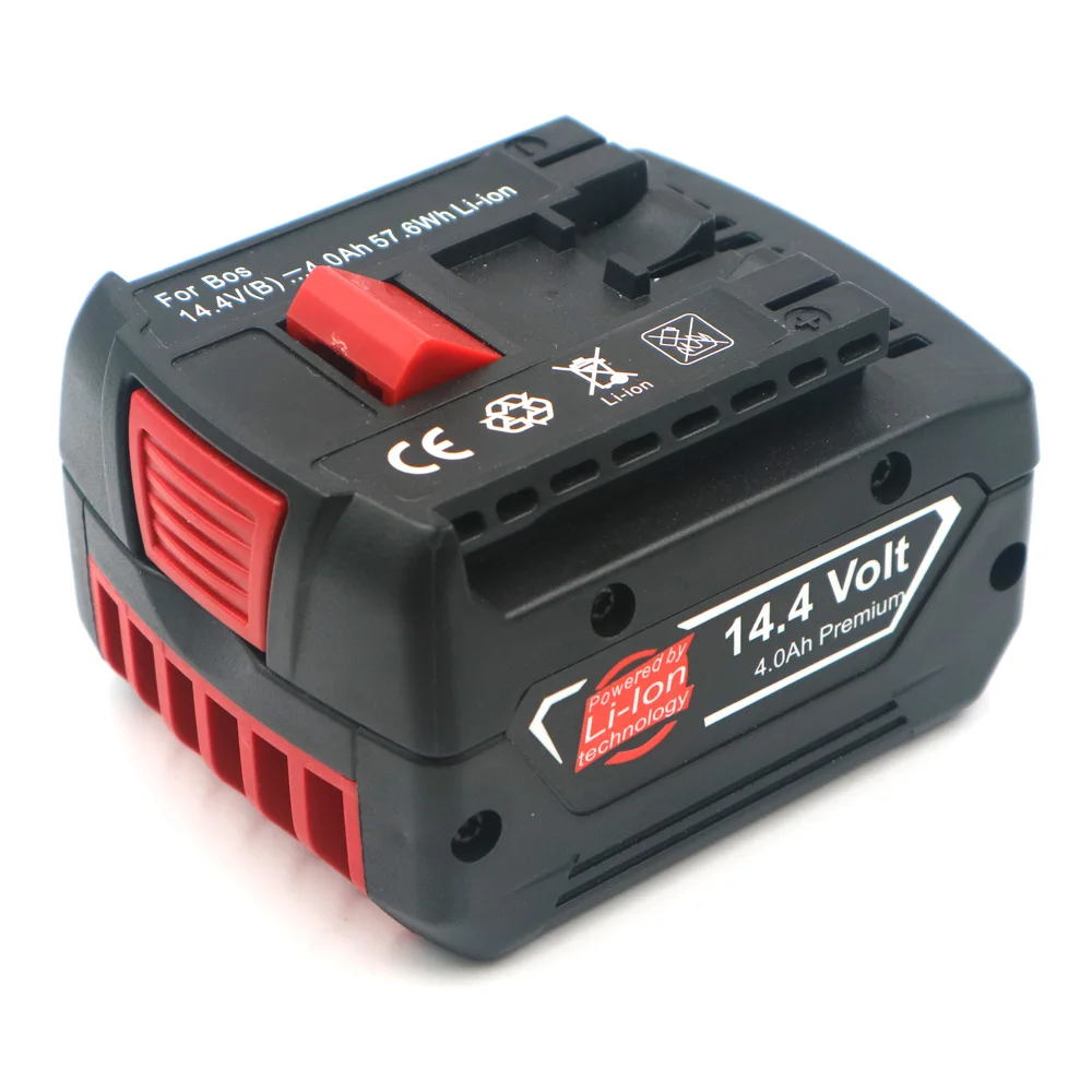 

C&P BOS 14.4VB 6000mAh BAT607 BAT607G BAT614 BAT614G 2607336078 2607336150 2607336224 2 607336234 Power Tool Battery Li-Ion 6Ah