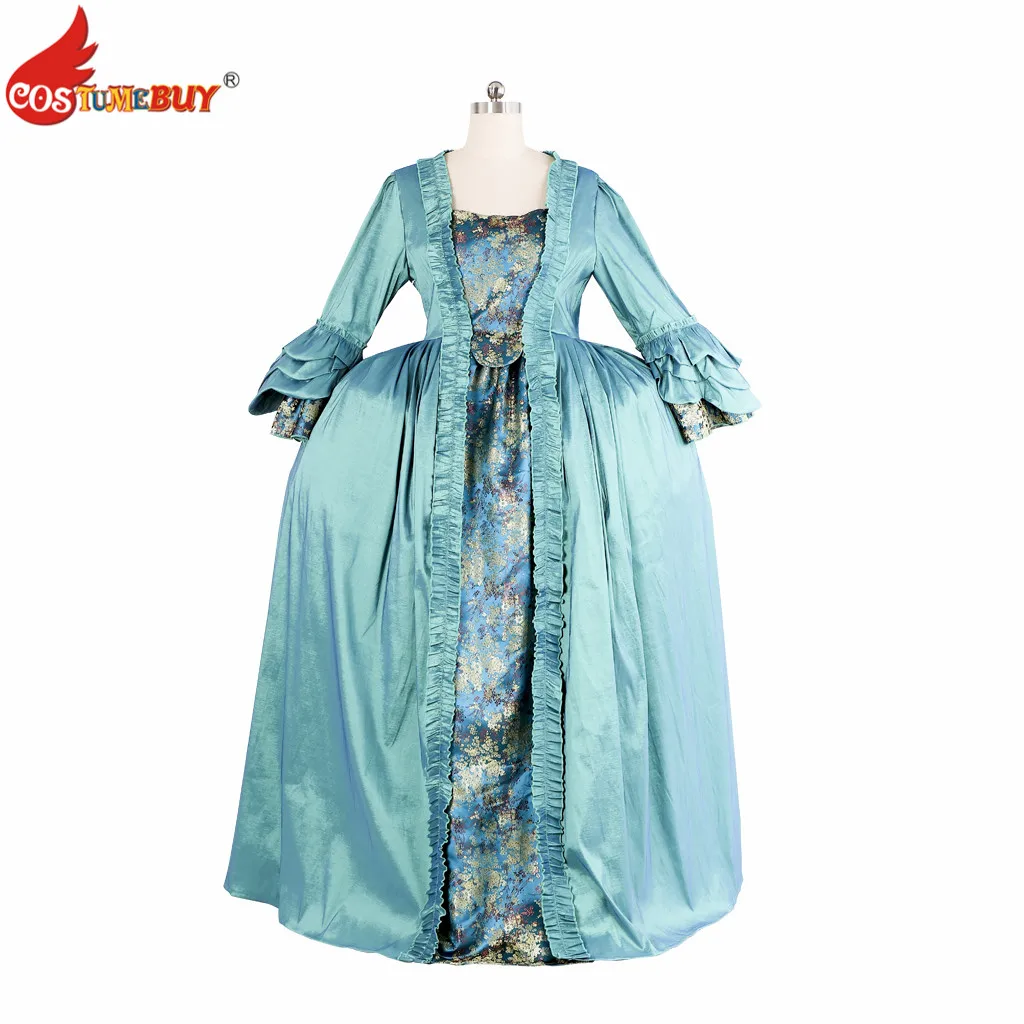 Вечернее платье в стиле ретро Версаль Антуанетта барокко рококо мантия для