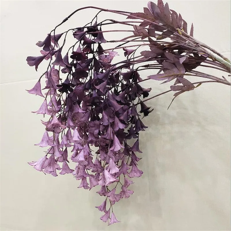 7 шт. искусственные длинные цветки колокольчики (4 стебля/штука) 33 46 дюйма осенние