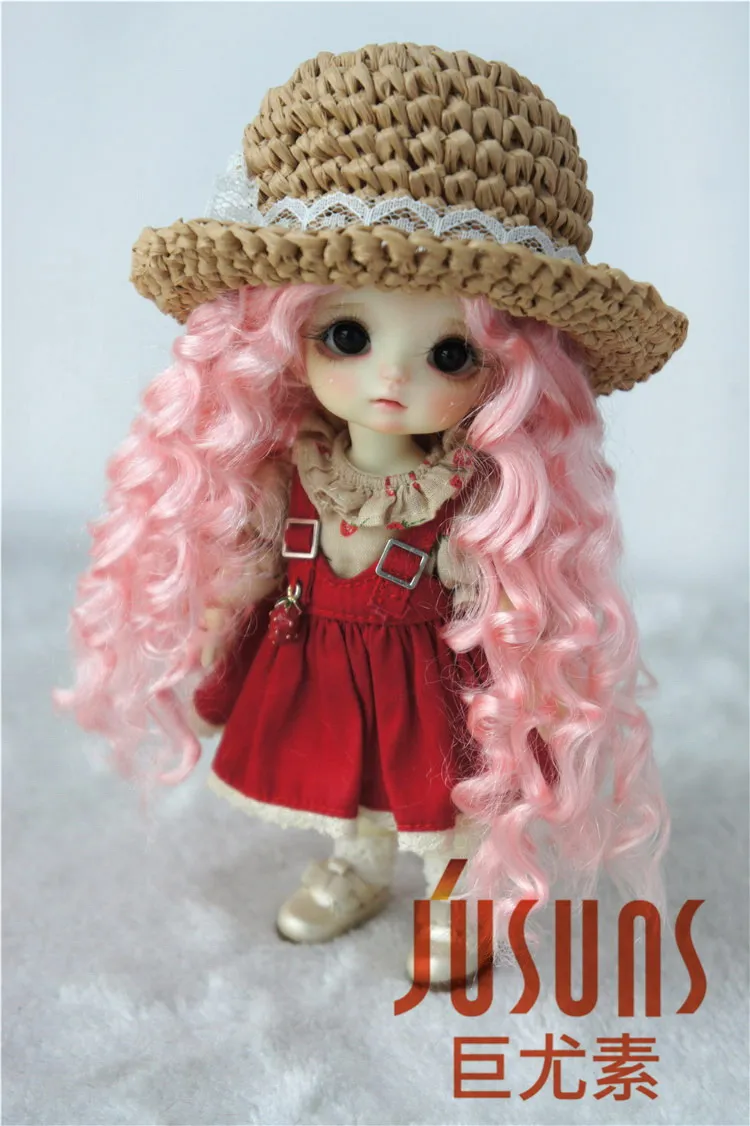 JD073 1/8 1/6 длинные кудрявые классические парики для шарнирных кукол Размер 5 6