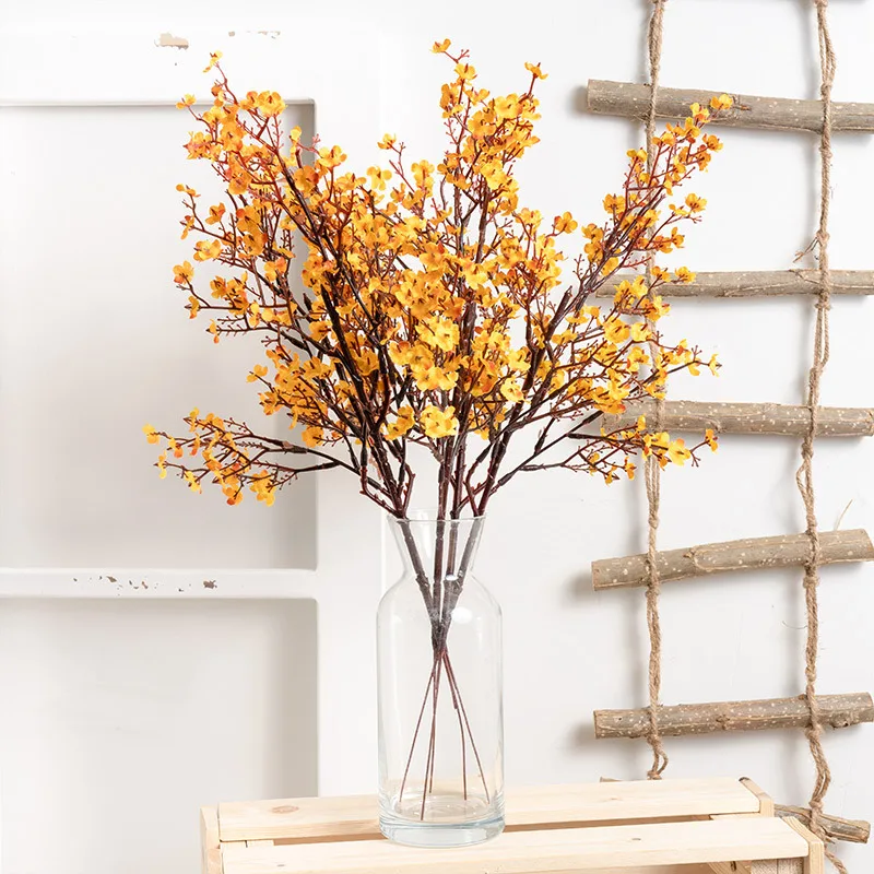 

Single gypsophila fake flower artificial flower decoration wholesale bridal bouquet wedding set handmade home decoration