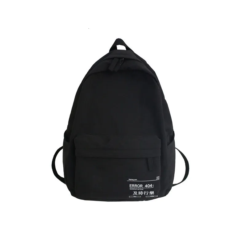 

Female Solid School Bag For Teenage Girls 2020 Nylon Travel Backpack Women Mochilas Sac A Dos Ladie Laptop Rucksack Men Bag Pack