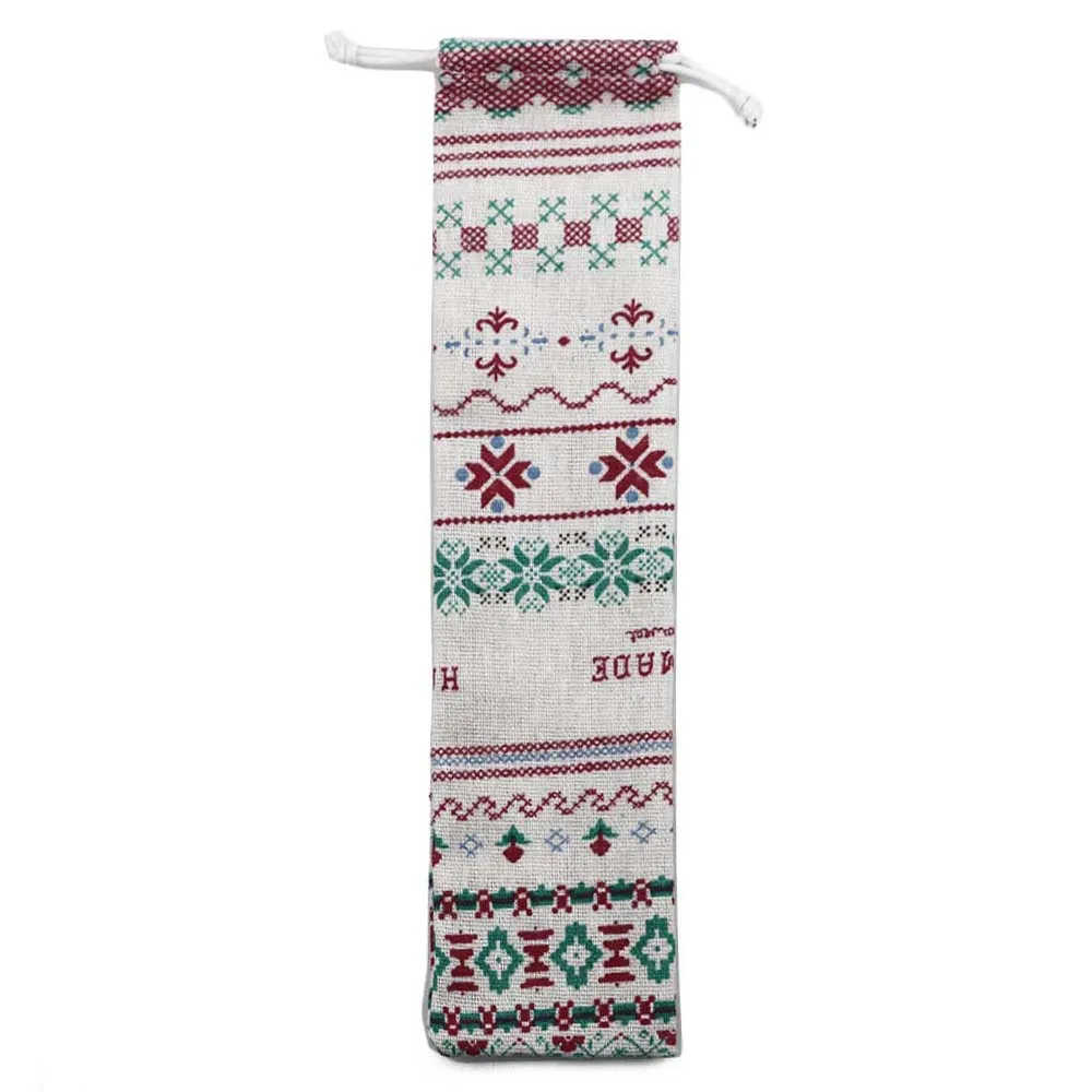 1 шт. многоразовые трубочки сумка металлические соломинки силиконовый чехол