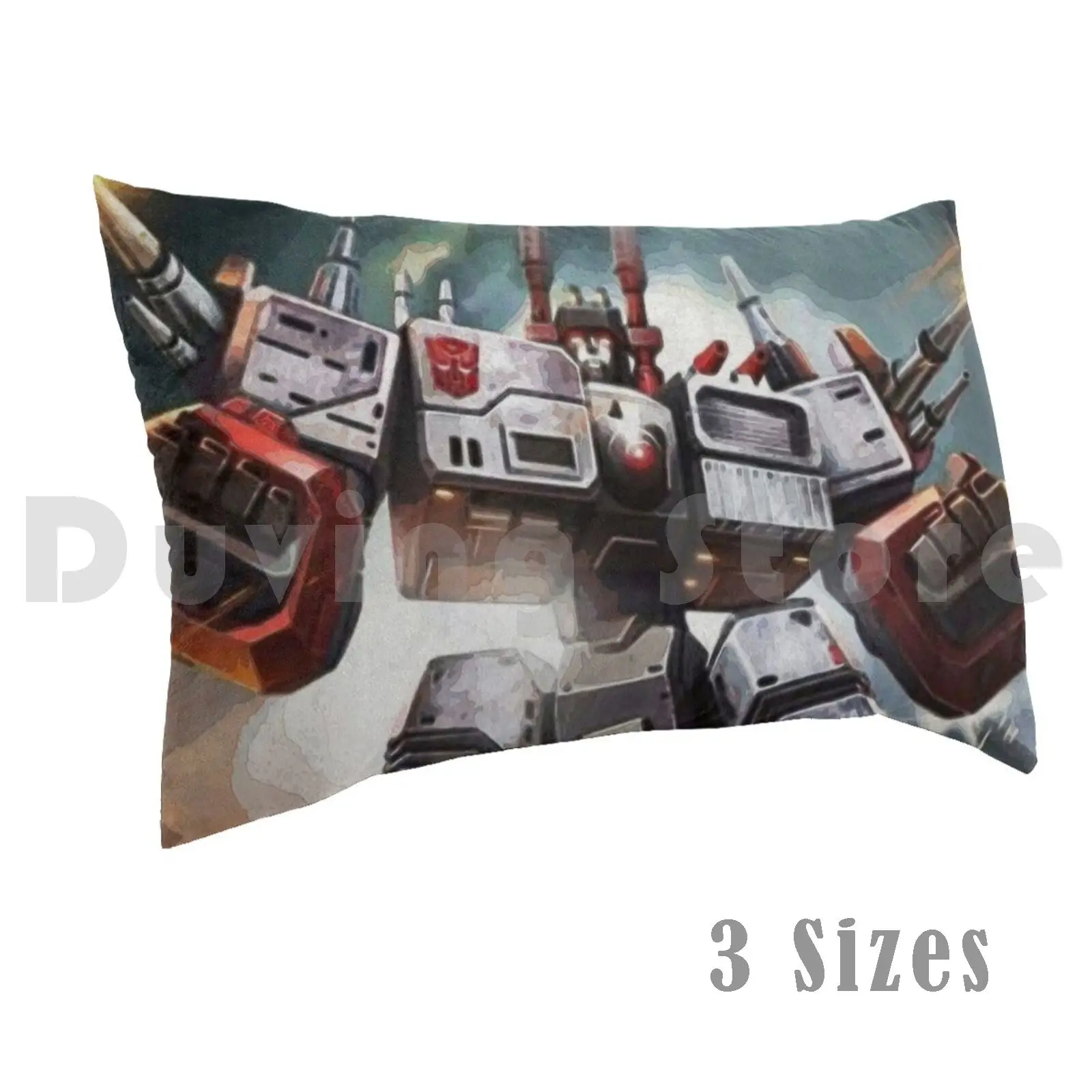 Metroplex Pillow Case DIY 40x60 3036 Autobot Bumblebee Anime Cartoon | Pillow Case