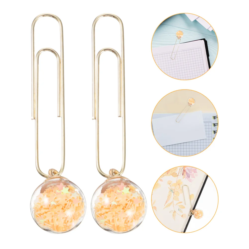 

5pcs Paper Clips Note Clips Office Memo Holders Adorable Paper Clips