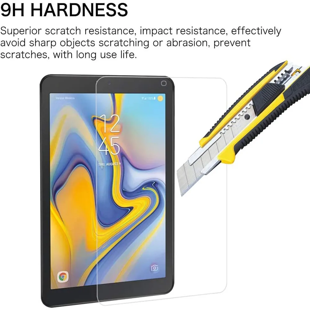 9H для экрана из закаленного стекла Samsung Galaxy Tab A 8 0 дюймов экран протектор SM T380 T385 T387
