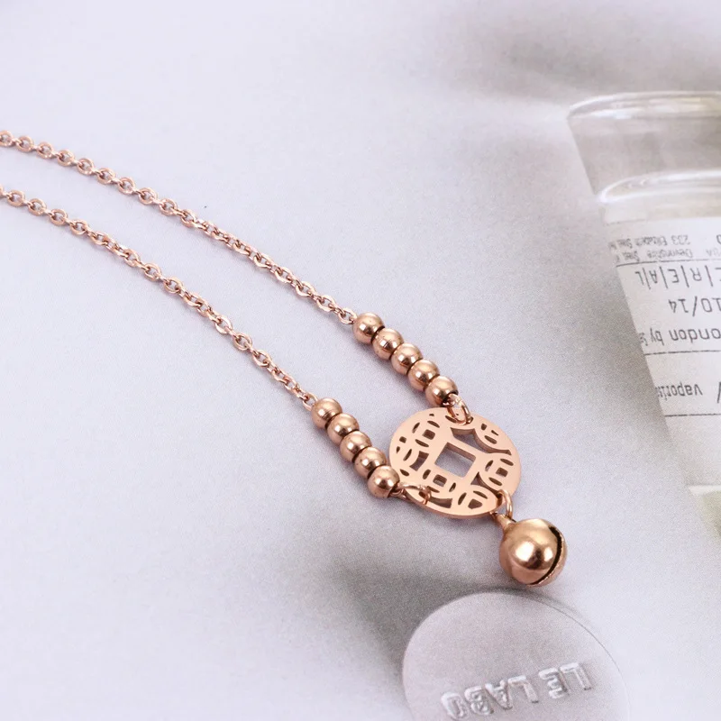 2019 титановые полые китайские старинные монетные колокольчики очаровательные