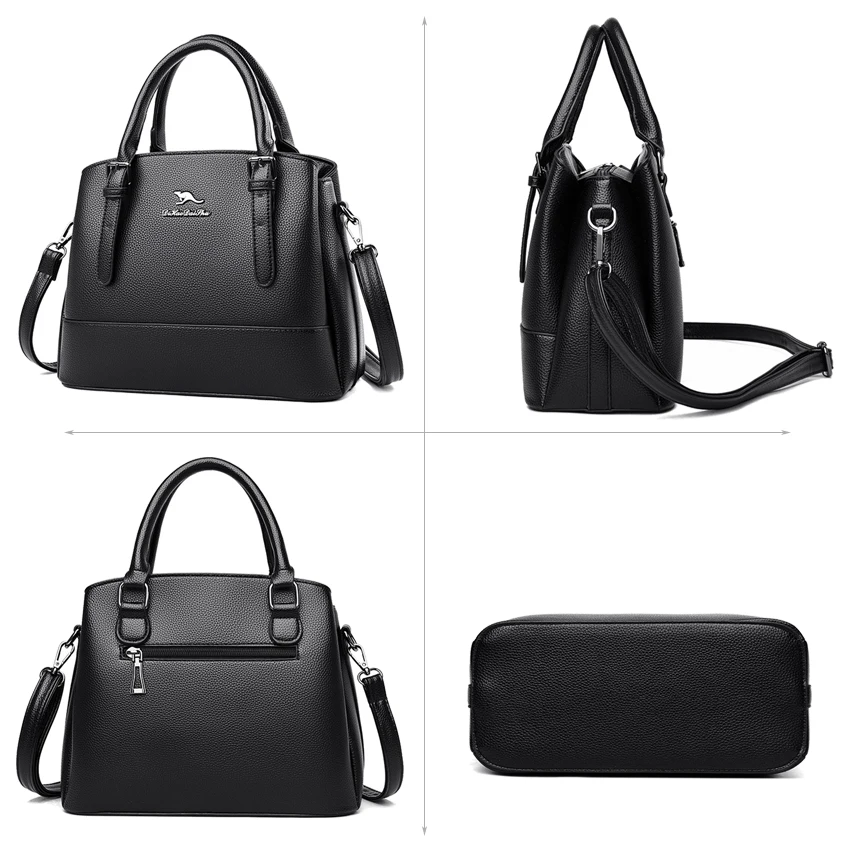 

Fashion Bags Ladies Luxury Hand Bag For Women PU Leather Shoulder Sac Pour Femme Torebki Damskie Listonoszki Bolso De Lujo Color