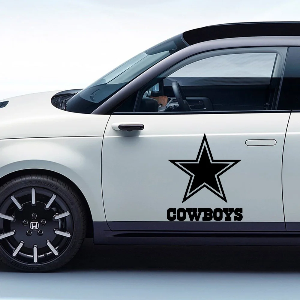 Горячая Dallas в ковбойском стиле Автомобильная наклейка светоотражающие