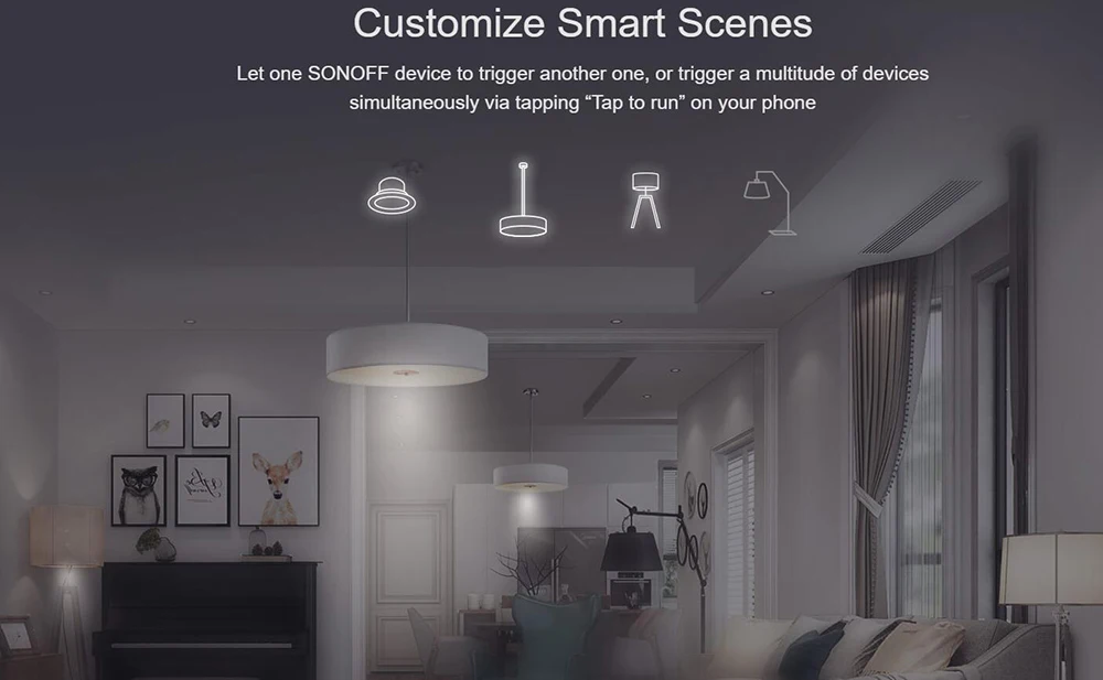 1/2/3/5/6/8/10/20 шт. Sonoff экшн-камера с Wi-Fi подключением Smart 2 Way переключателя «сделай сам» Умный дом удаленного Управление таймер работать с Alexa Google Home