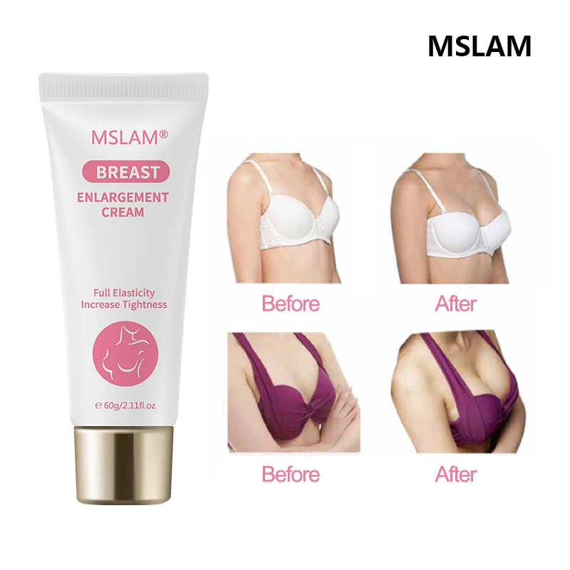 

"MSLAM Best Up Size Bust Care Breast Enhancement Cream Breast Enlargement Promote Female Hormones Breast Lift Firming Massage