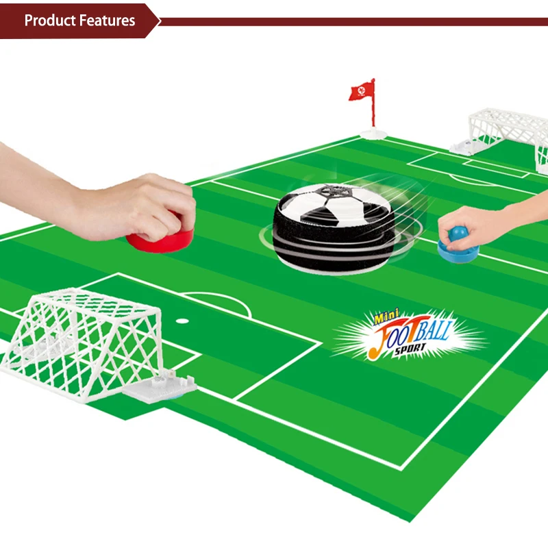 

Board Games Floating Football PK Toys Air Power Soccer Disc Hovering Football Game Indoor Sport Game Kid's Educational Gift