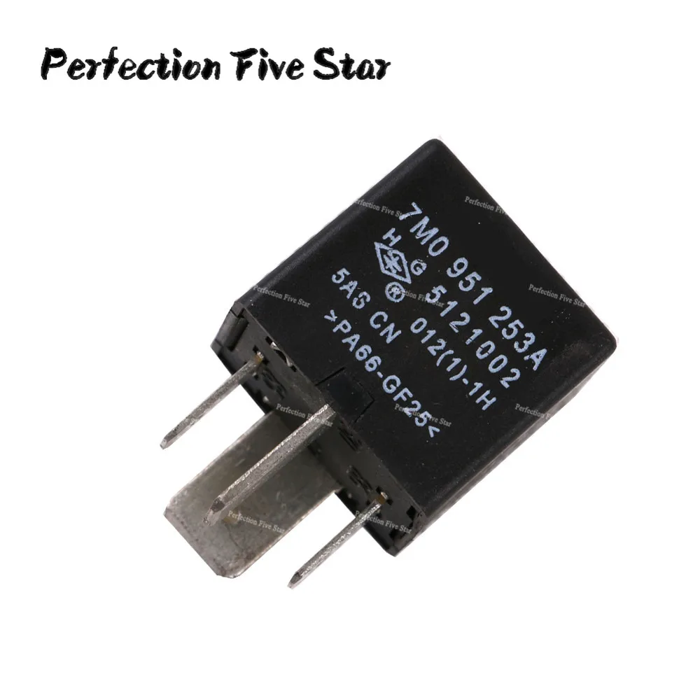 Многофункциональное реле 7M0951253A #100 4 контактное для VW Golf Jetta Passat CC Audi A4 A6 A8 Q5 Octavia Toledo
