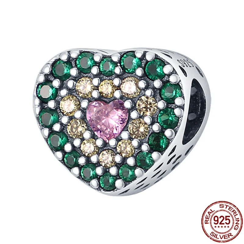 

Бусины из серебра 925 пробы для браслетов Pandora, 123