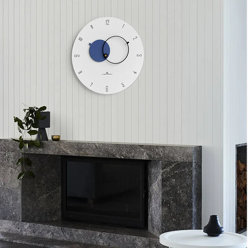 Light Luxury Wall Clock часы настенные Nordic Style Living Room Household Fashion Simple Modern Personality Creative Art Clocks