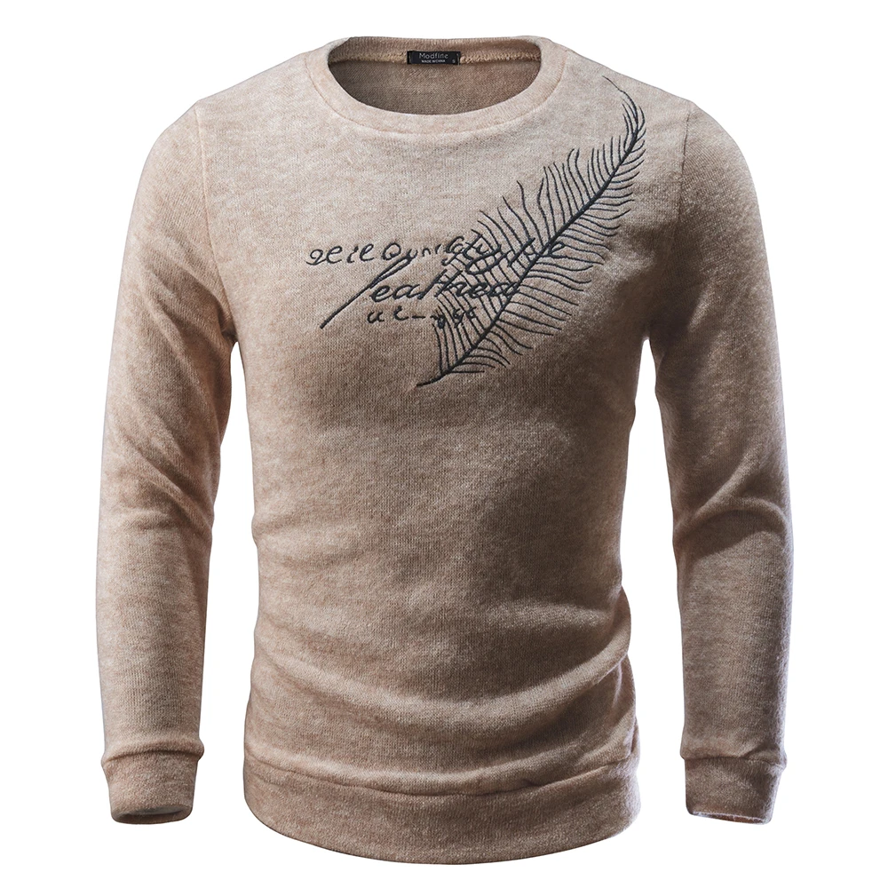 Мужские облегающие свитера мужские пуловеры с длинным рукавом Осень зима