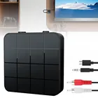 Bluetooth 5,0 2-в-1 аудио передатчик приемник ТВ компьютер Динамик автомобильный адаптер стерео Беспроводной аудио 3,5 мм AUX Джек RCA адаптер