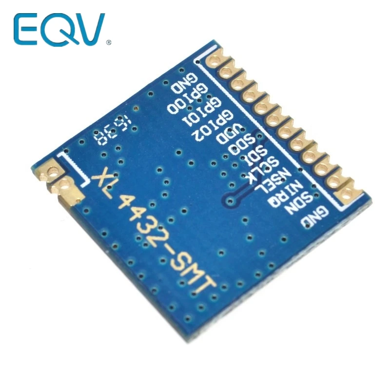 EQV 1 компл. Mini SI4432 Remote Wireless Модуль связи приемопередатчика 240 МГц-930 МГц + пружинная