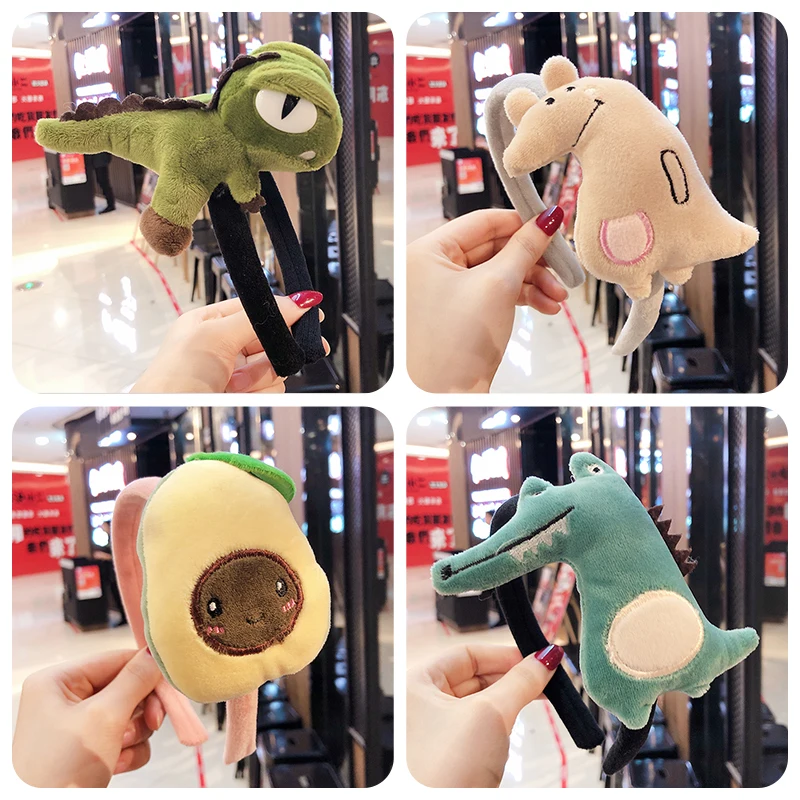 Детские милые яркие вязаные нейлоновые Мультяшные свежие фрукты овощи ремешки