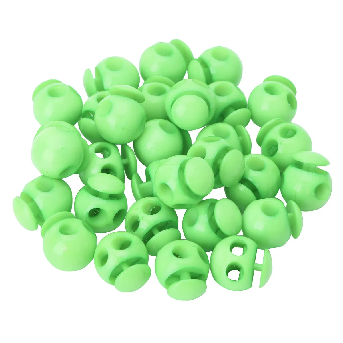 Пластиковые пружинные замки для шнурка 30 шнурков|Стоппер| |