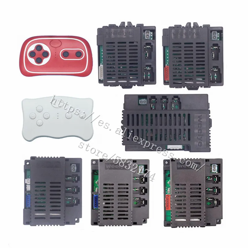 Welye Детский Электрический игрушечный автомобиль с дистанционным управлением Bluetooth, RX37 RX19 RX18 с функцией плавного запуска 2,4G bluetooth передатчик