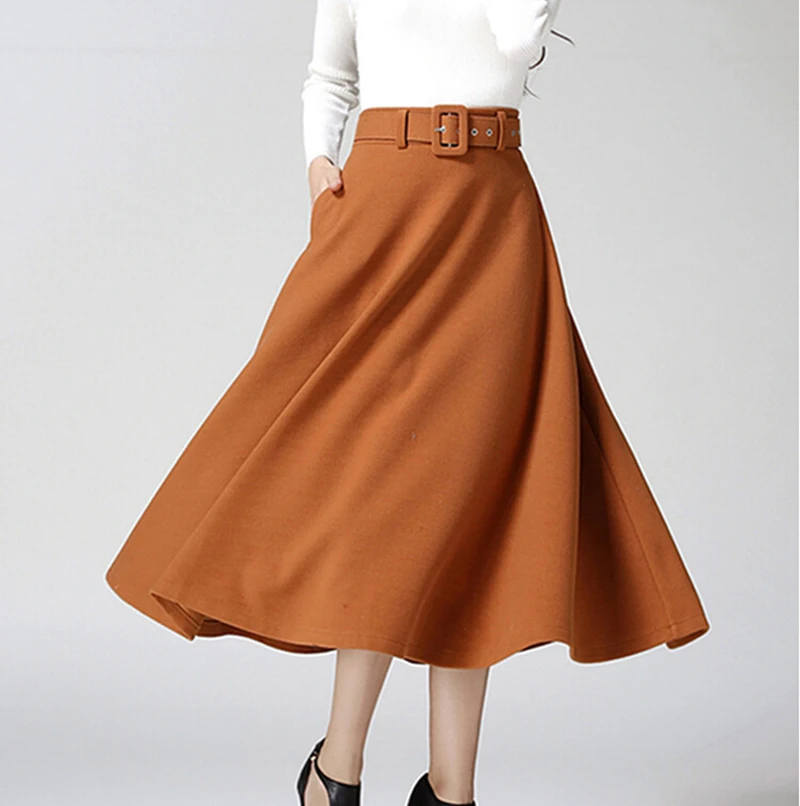 ZYFPGS Women Skirt knitting Wool Warm For Fashion 2019 New Arrivals Elegant Winter Top Harajuku style Loose 2XL |