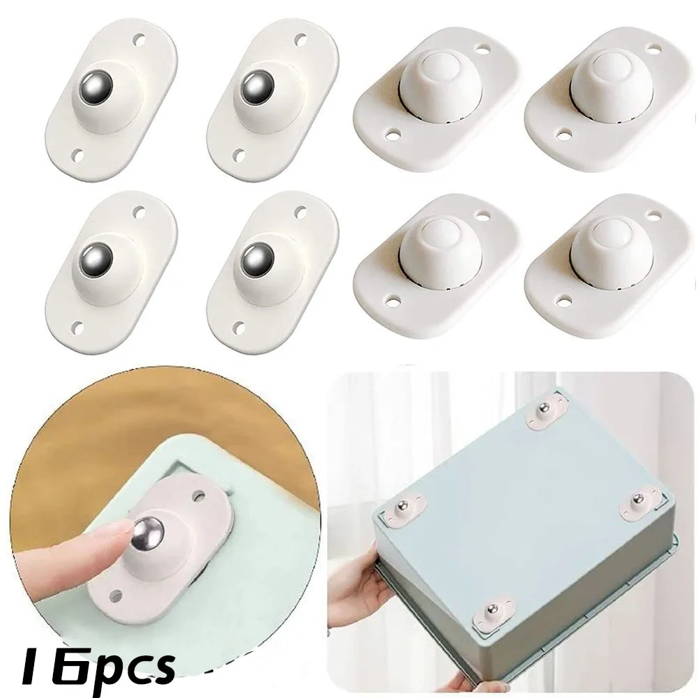 

16 шт., поворотные колесики для мебели, из металла и пластика