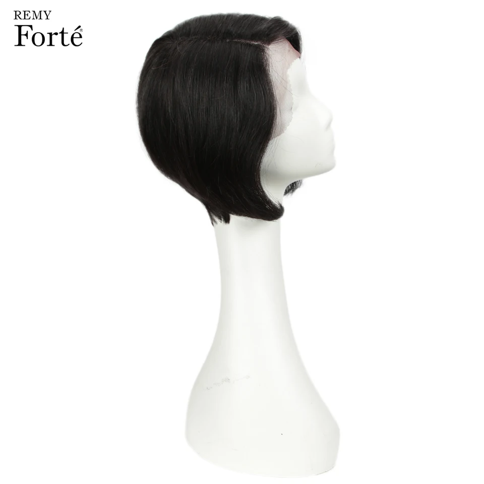 Парики из натуральных волос Remy Forte парики прямые короткие 100% бразильского волоса