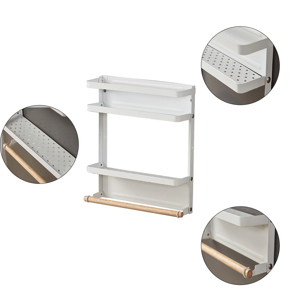 Кухонная стойка для холодильника магнитная бумага органайзера держатель