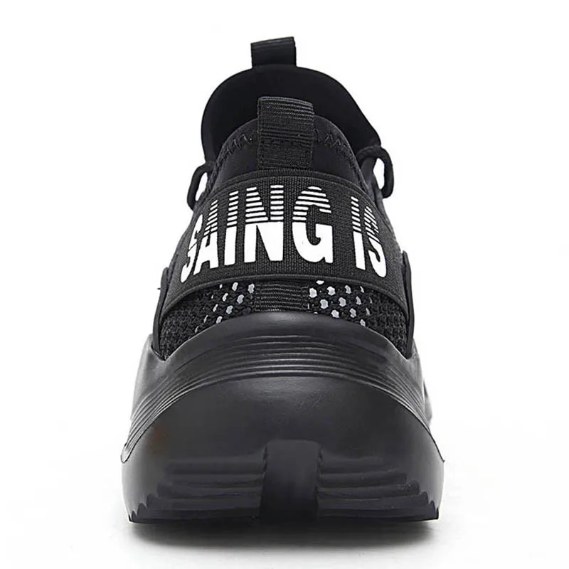 Обувь Женская рабочая обувь модные кроссовки ультралегкие Мужские дышащие
