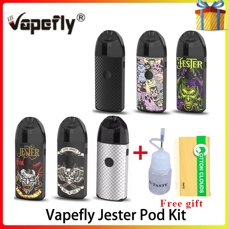 Оригинальный испаритель сигаретный набор Vapefly Jester Pod Комплект 1000 мАч батарея DIY