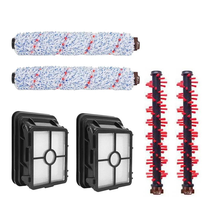 

HOT！-Vacuum Cleaner Square Parts Filter Hepa Multi-Surface Brush Roll L Filter for Bissell Crosswave 1785Q 1785F 1785B