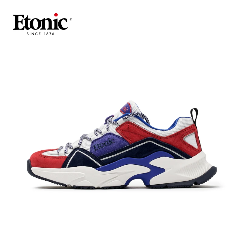 ETONIC массивные кроссовки для мужчин бега легкие на платформе Ретро стиль