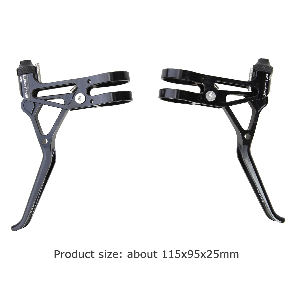

1 Pair Bicycle V Brake Lever Aluminum Alloy Biking Portable Dustproof Cycling Parts for Mi Xim MTB Road Folding Bike