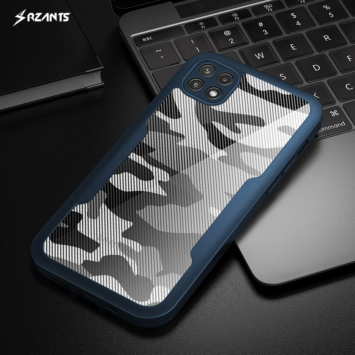rzants for samsung galaxy a22 m32 4g 5g case 360 camouflage bettle full protection cover soft clear shockproof phone casing free global shipping
