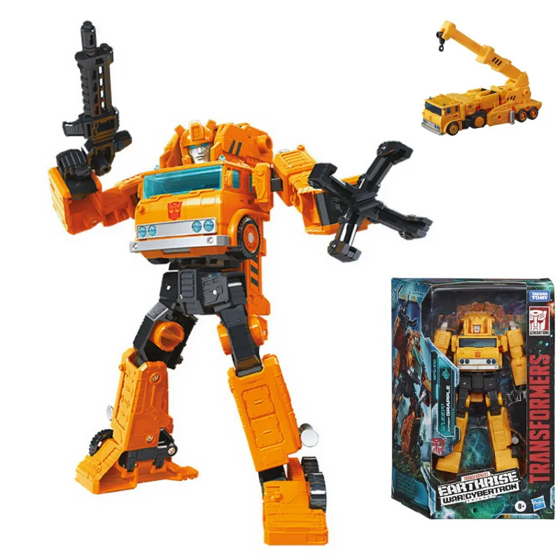 

NEW Hasbro Transformers Generations War for Cybertron Earthrise Autobot Grapple WFC-E10 17.5 cm PVC Action & Toy Figures E7164