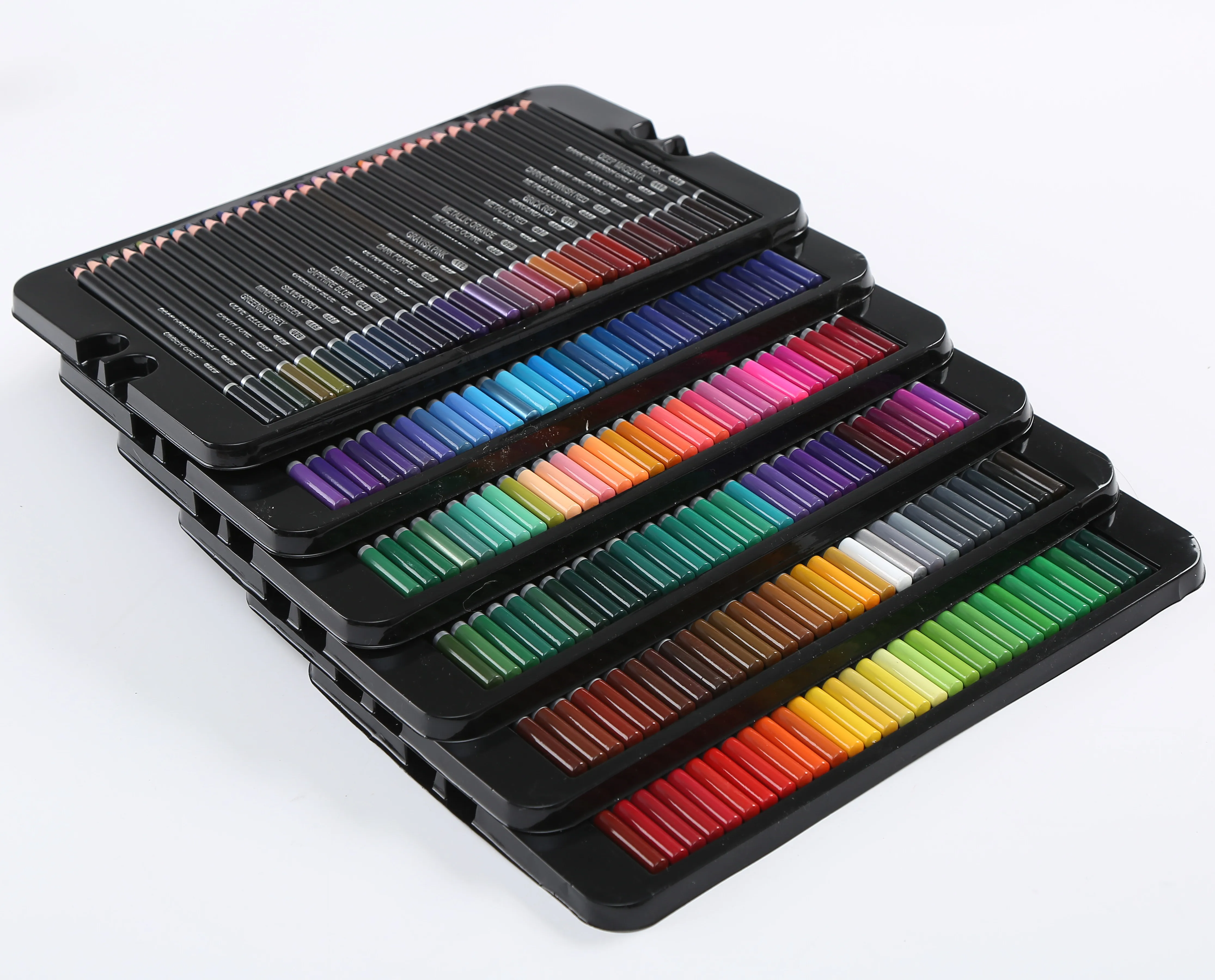 

brutfuner 180 Colors Colouring Pencils Oil Assorted Colours Art Pencils set for Artists Kids Sketchers Colouring Gift ,Tin Box