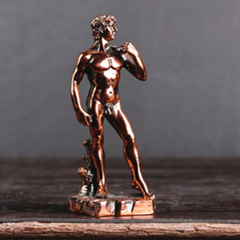 Фигурка греческой мифологии украшение фигурки атены Poseidon Zeus David Medusa Hero of Sparta