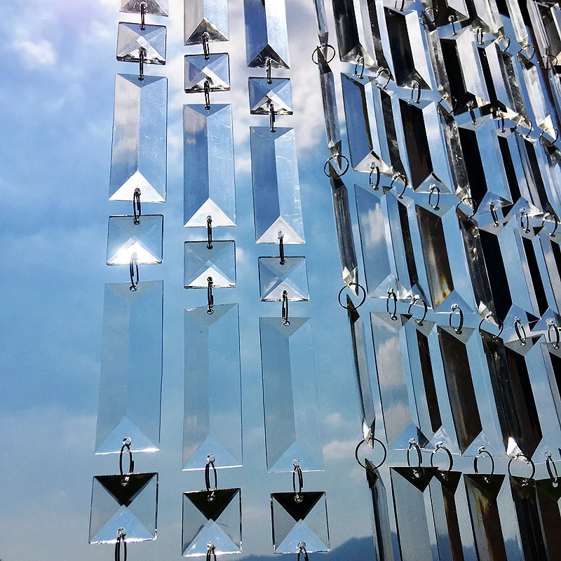 10 шт. кристаллическая Акриловая Гирлянда 1 м|Ловцы снов и подвесные украшения| |