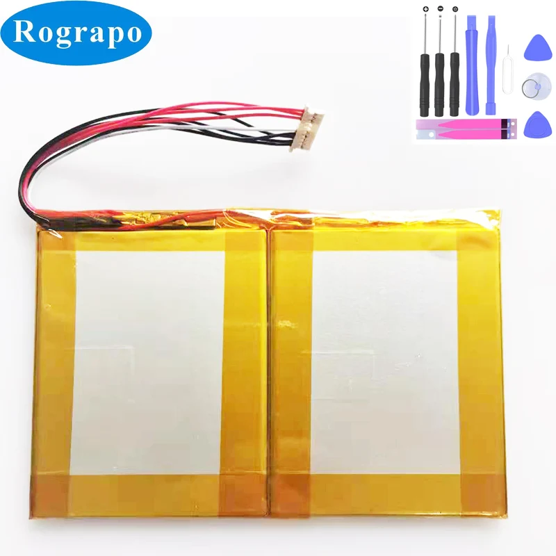Nova 7.6v 6800mah 3867842s Tablet Notebook Laptop Bateria para Yepo 737a 13.3 Polegada 8-plugue Fio Bateria e energia extra p/ tablet