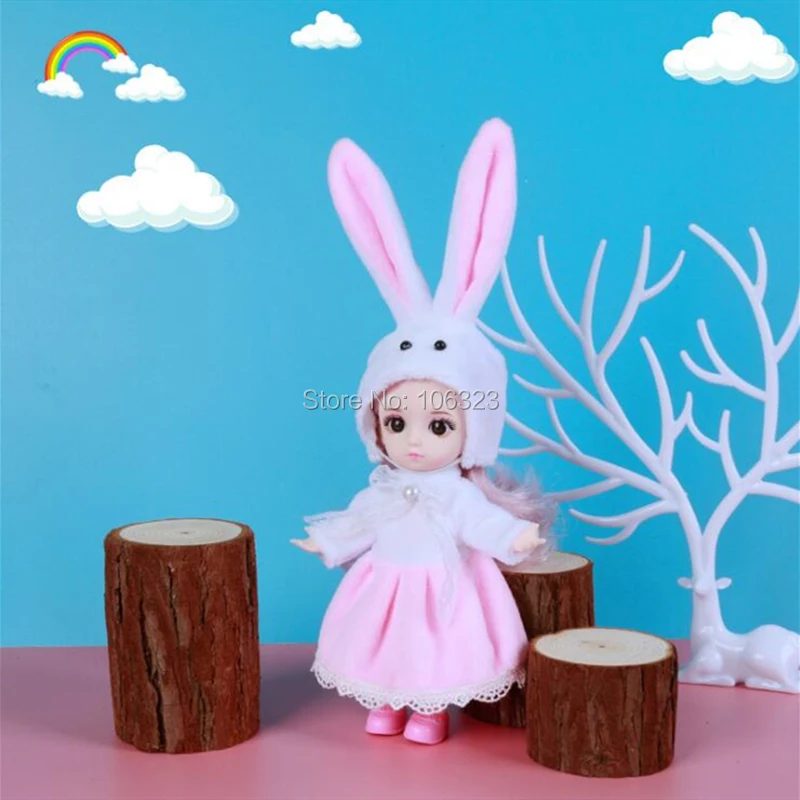 Миниатюрные куклы принцессы-животные 6 дюймов детская тканевая
