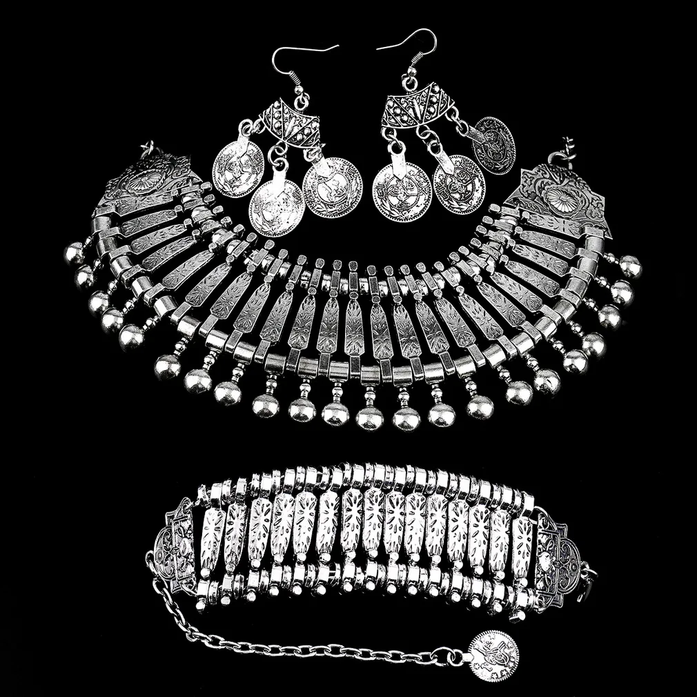 Панк стиль толстый богемный Луна ребенок турецкий Серебряный анталийский