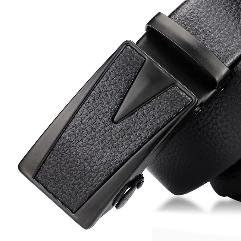 

Мужской Молодежный Модный деловой ремень с автоматической гладкой пряжкой устойчивый к царапинам износостойкий мужской ремень cinturon hombre, н...
