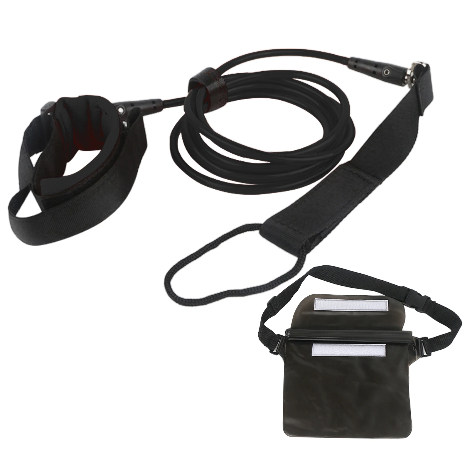 

Leg Protective Accessories Foot Rope 360 Rotating Surfboard Paddleboard Surf Leash Outdoor 5mm TPU Safety For Longboard Durable