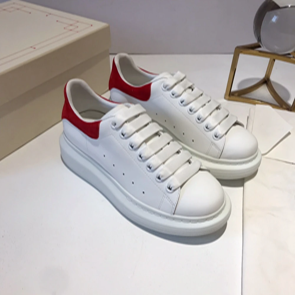 Роскошные Брендовые женские кроссовки из натуральной кожи 2020 новые модные