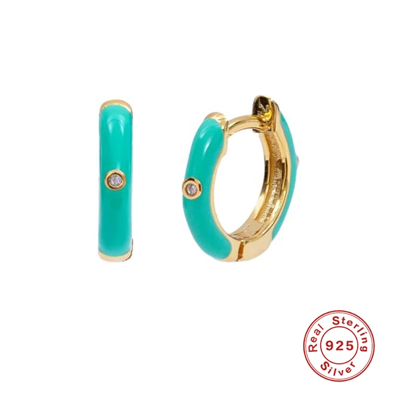 

Женские трендовые Серьги BOKAO, Серьги из серебра 2021 пробы, обруч, Серьги, пирсинг, украшения, бижутерия, 925